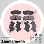 Передние тормозные колодки Zimmermann  24501.170.1