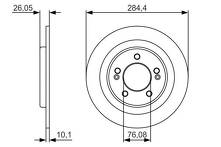 Тормозной диск Bosch  0 986 479 A47