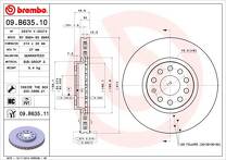 Тормозной диск Brembo Prime Line  09.B635.11