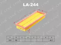 Воздушный фильтр Lynx LA-244