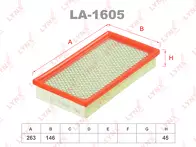Воздушный фильтр Lynx  LA-1605