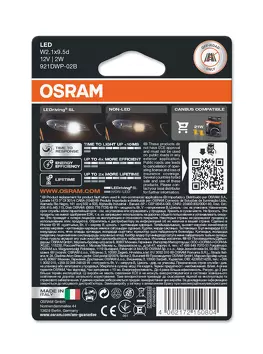 W16W Osram LEDriving SL <span>лампы автомобильные светодиод 6000K</span>