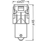 Osram LEDriving SL gen3 P21W 6000k  7506DWP-02B