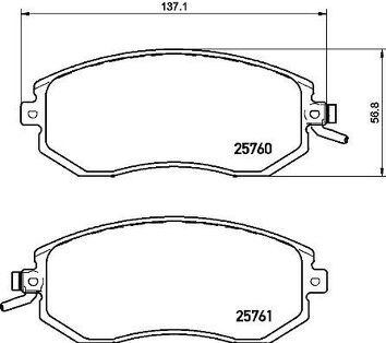 Brembo P 78 021 <span>тормозные колодки передние</span>