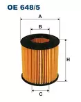 Масляный фильтр Filtron  OE 648/5