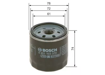 Bosch 0451103370 <span>масляный фильтр</span>