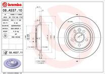 Тормозной диск Brembo Prime Line  08.A537.11