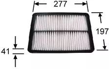 Воздушный фильтр JS Asakashi  A9424