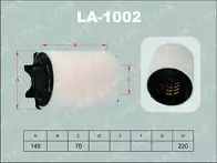 Воздушный фильтр Lynx LA-1002