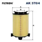 Воздушный фильтр Filtron AK 370/4
