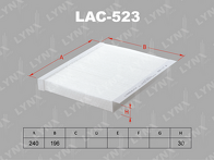 Фильтр Lynx LAC-523 LAC-523