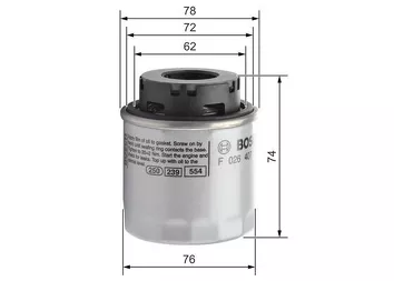 Bosch F026407181 <span>масляный фильтр</span>
