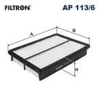 Воздушный фильтр Filtron AP 113/6