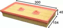 Воздушный фильтр JS Asakashi  A0339