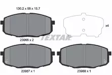 Передние тормозные колодки Textar 2396601 для Hyundai i30 2 пок. / хэтчбек 5 дв.