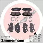 Передние тормозные колодки Zimmermann  25692.180.2