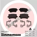 Задние тормозные колодки Zimmermann  23914.170.3