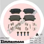 Задние тормозные колодки Zimmermann  23914.170.2