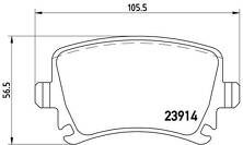 Задние тормозные колодки Brembo Xtra Line  P 85 095X