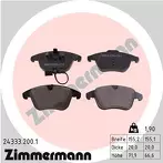 Передние тормозные колодки Zimmermann 24333.200.1 для Volkswagen Passat B8 / универсал