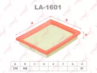 Воздушный фильтр Lynx  LA-1601