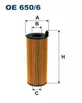 Масляный фильтр Filtron  OE 650/6