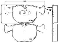 Передние тормозные колодки Brembo  P 06 021