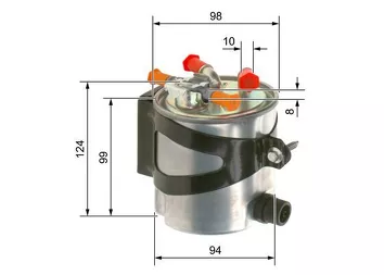 Bosch F 026 402 016 <span>топливный фильтр</span>
