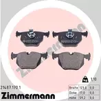 Задние тормозные колодки Zimmermann  21487.170.1