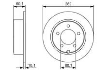 Тормозной диск Bosch  0 986 479 R05