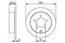 Тормозной диск Bosch  0 986 479 A41