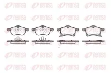 Передние тормозные колодки Remsa 0683.02 для Opel Zafira B / рестайлинг