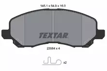 Передние тормозные колодки Textar  2358401