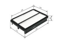 Воздушный фильтр Bosch  F 026 400 044