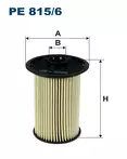 Топливный фильтр Filtron  PE 815/6