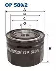 Масляный фильтр Filtron  OP 580/2