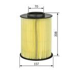 Воздушный фильтр Bosch F 026 400 492