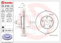 Тормозной диск Brembo Prime Line  09.9185.10