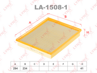 Воздушный фильтр Lynx LA-1508-1