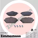 Передние тормозные колодки Zimmermann  22031.195.1
