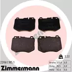 Передние тормозные колодки Zimmermann  22061.185.1