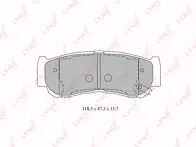 Задние тормозные колодки Lynx  BD-3616