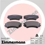 Передние тормозные колодки Zimmermann 24412.190.1 для Opel Astra J / седан