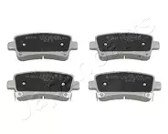 Задние тормозные колодки Japanparts  PP-W06AF