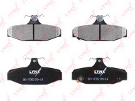 Задние тормозные колодки Lynx  BD-7002