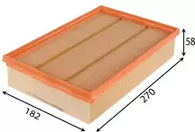 Воздушный фильтр JS Asakashi  A0494