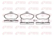 Передние тормозные колодки Remsa 0337.02 для Honda Civic 7 пок. / седан / рестайлинг