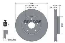 Тормозной диск Textar  92174303
