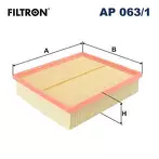 Воздушный фильтр Filtron  AP 063/1