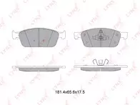 Передние тормозные колодки Lynx  BD-3036